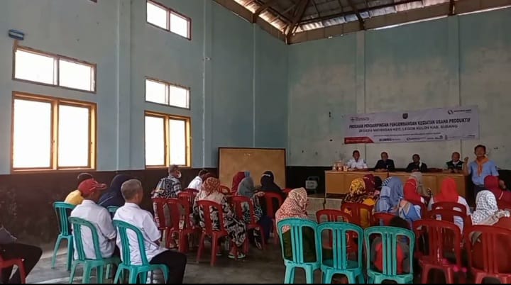 Kegiatan pendampingan masyarakat di mayangan