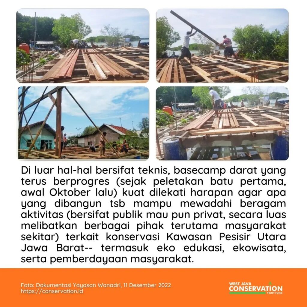 basecamp edukasi mangrove