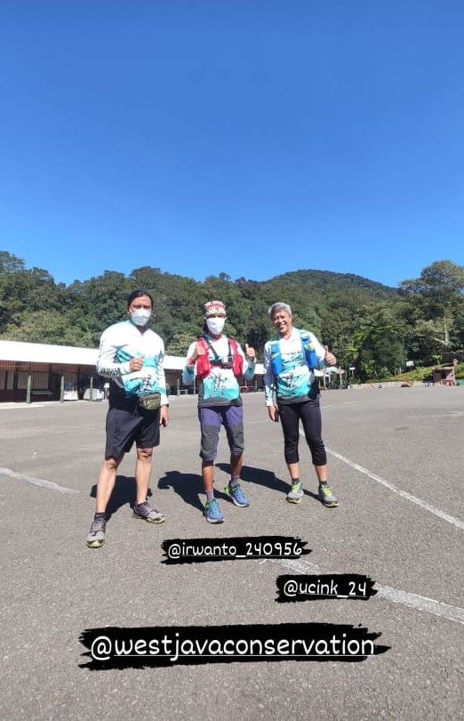 Start di TWA Tangkuban Parahu