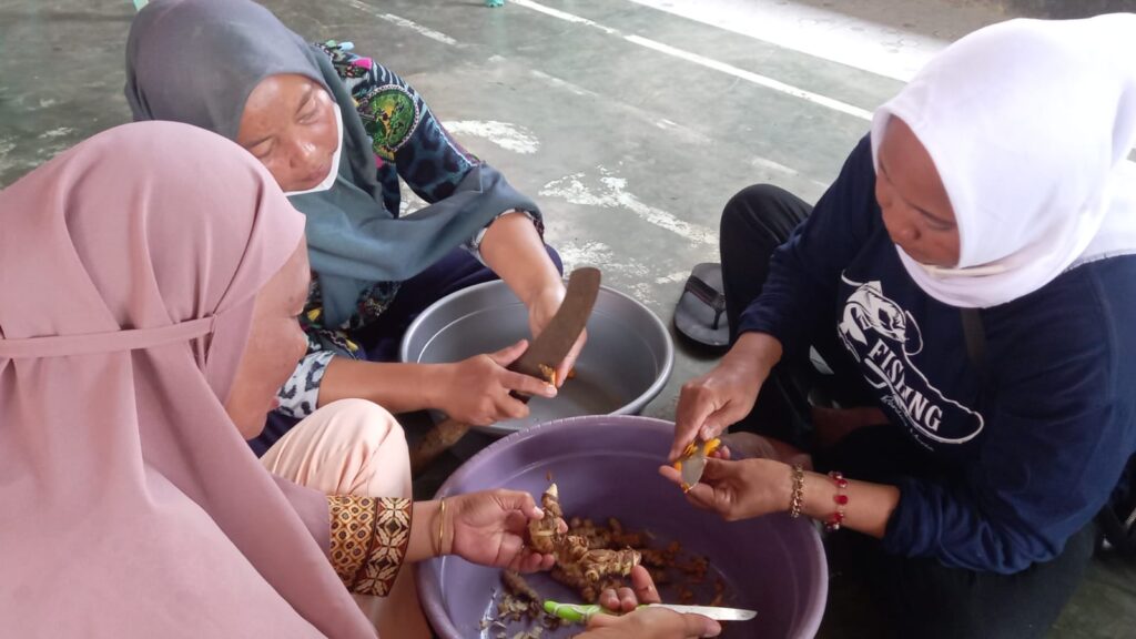 Kegiatan pendampingan masyarakat di mayangan
