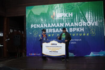 Seremonial Penanaman Mangrove BPKH RI